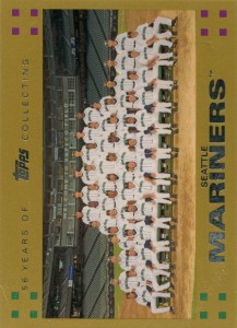 Topps Gold Seattle Mariners Team Card /2007